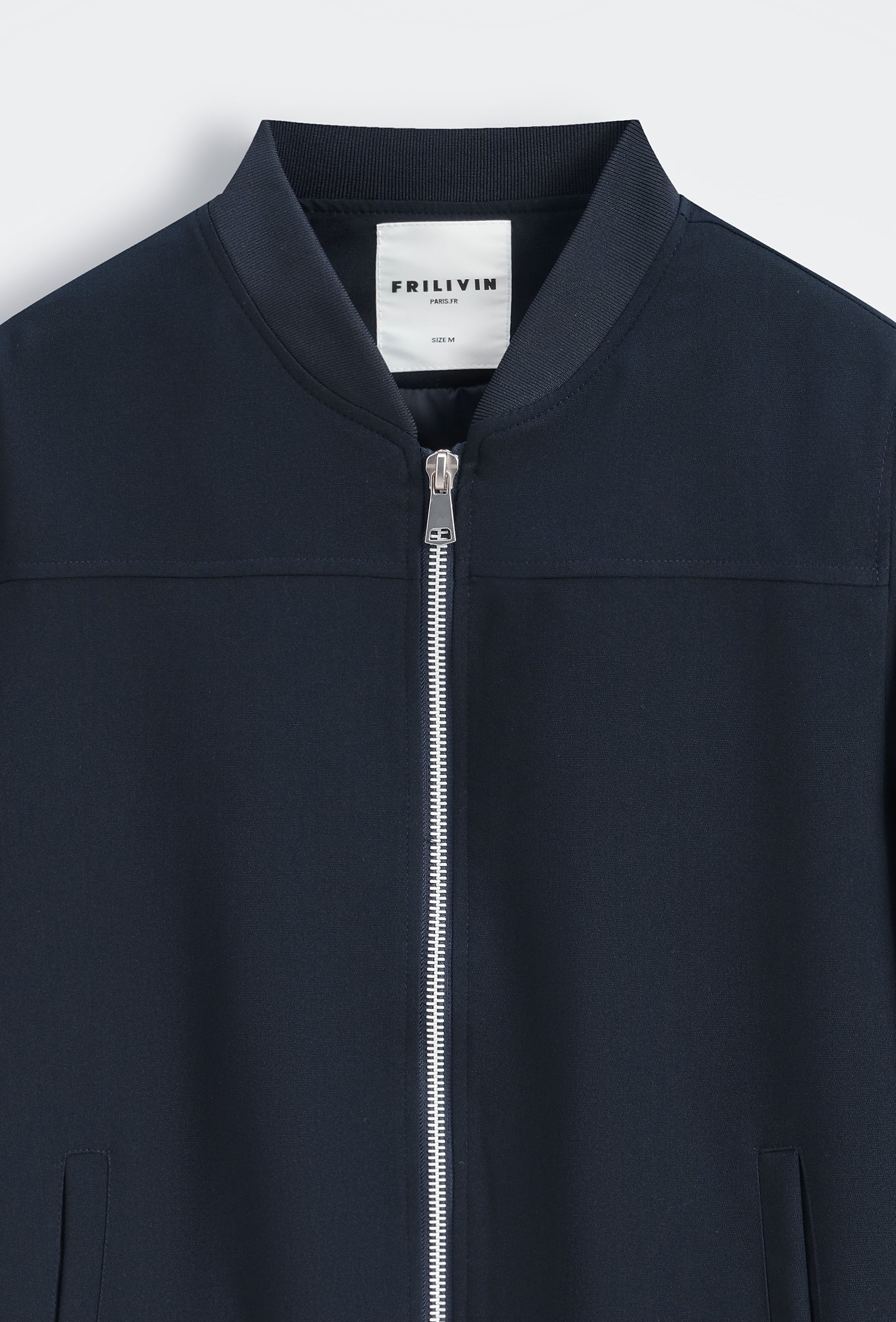 Blouson bomber zippé