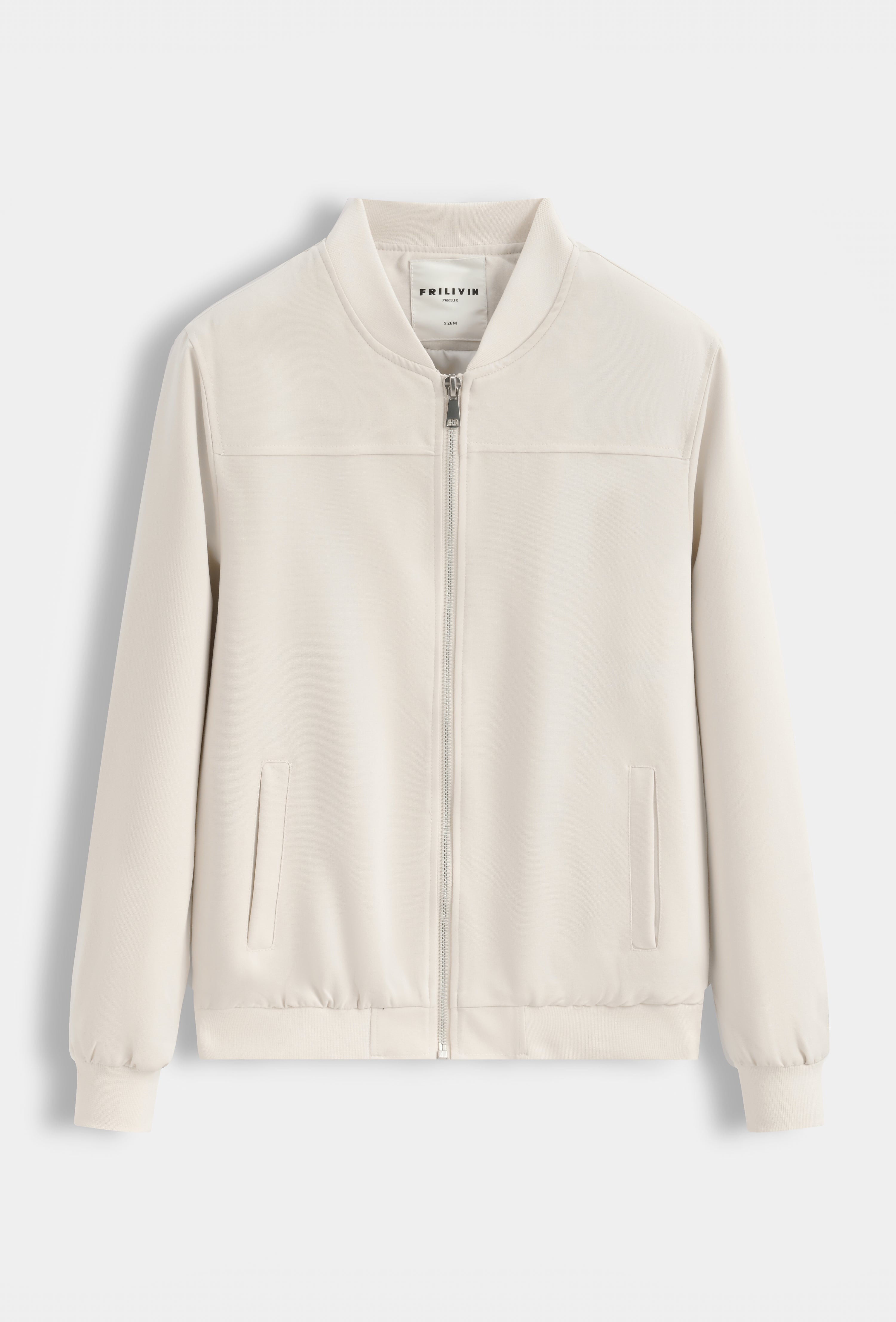 Blouson bomber zippé