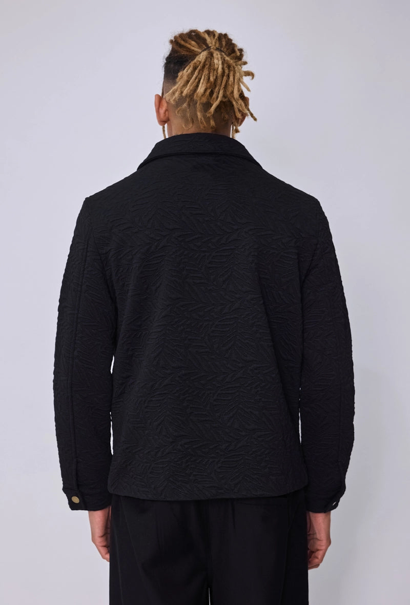 Veste zippée jacquard