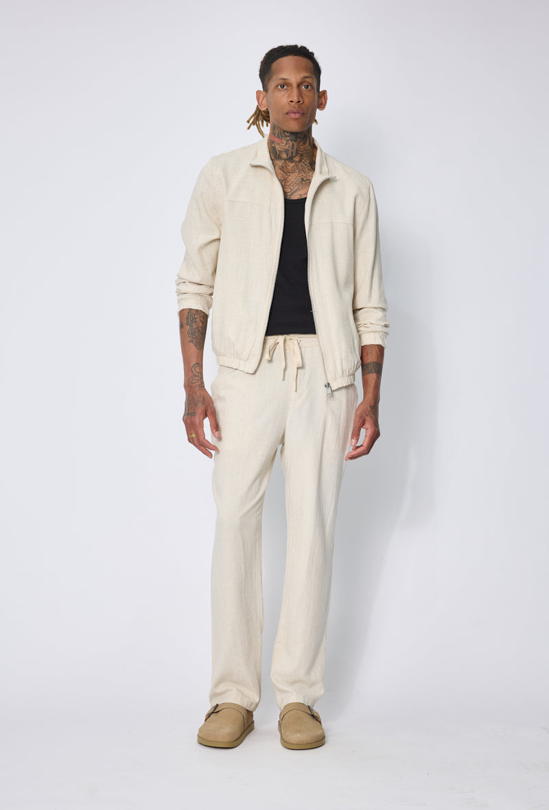 Veste zippée casual chic