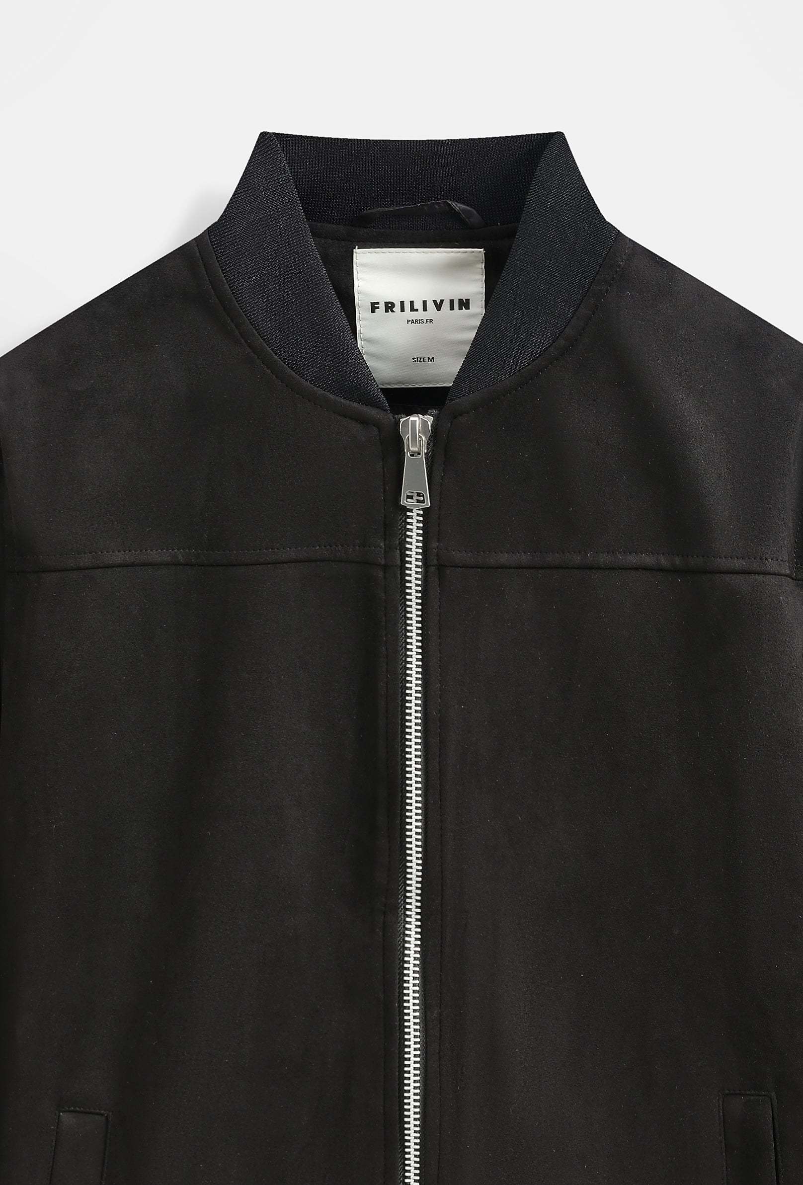 Blouson bomber zippé