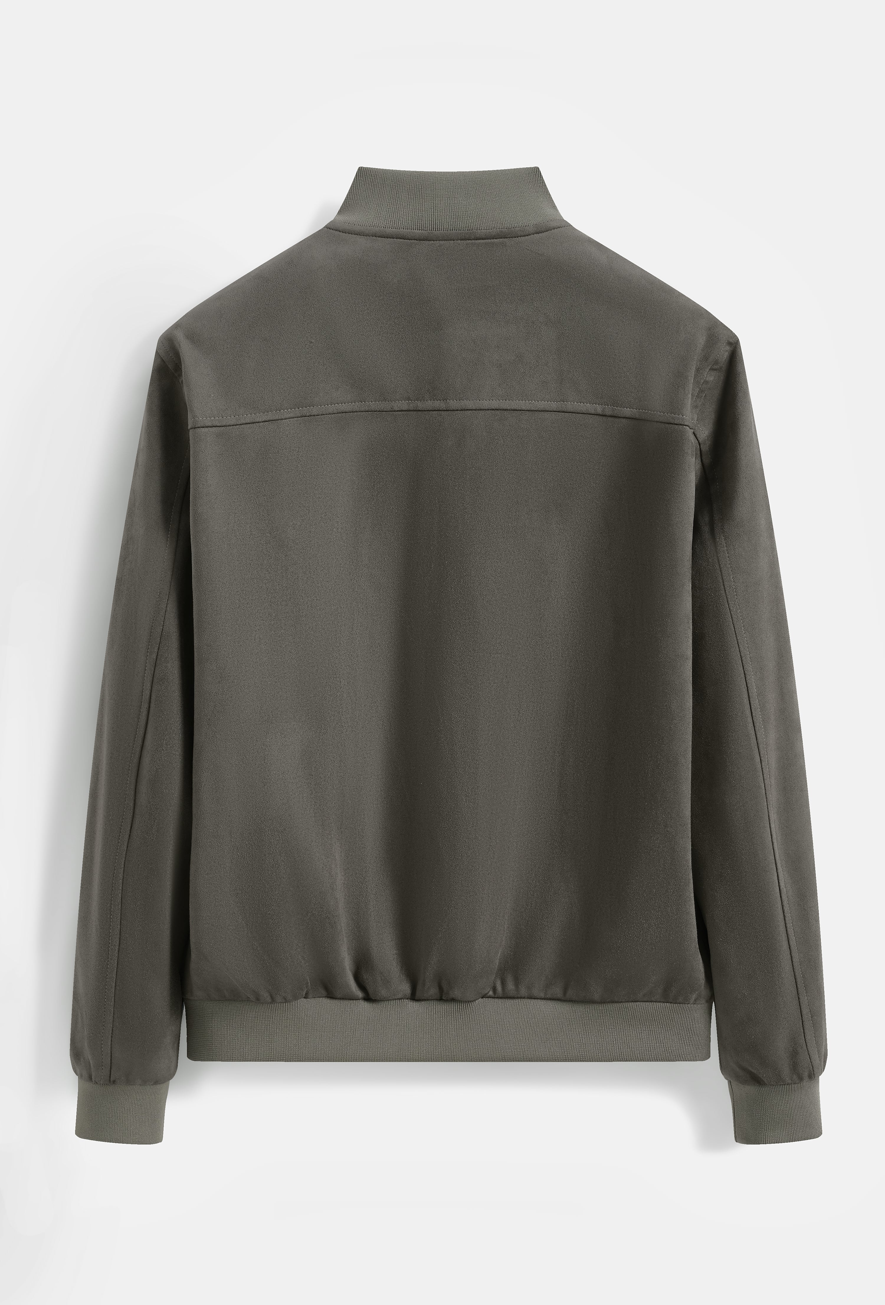 Blouson bomber zippé