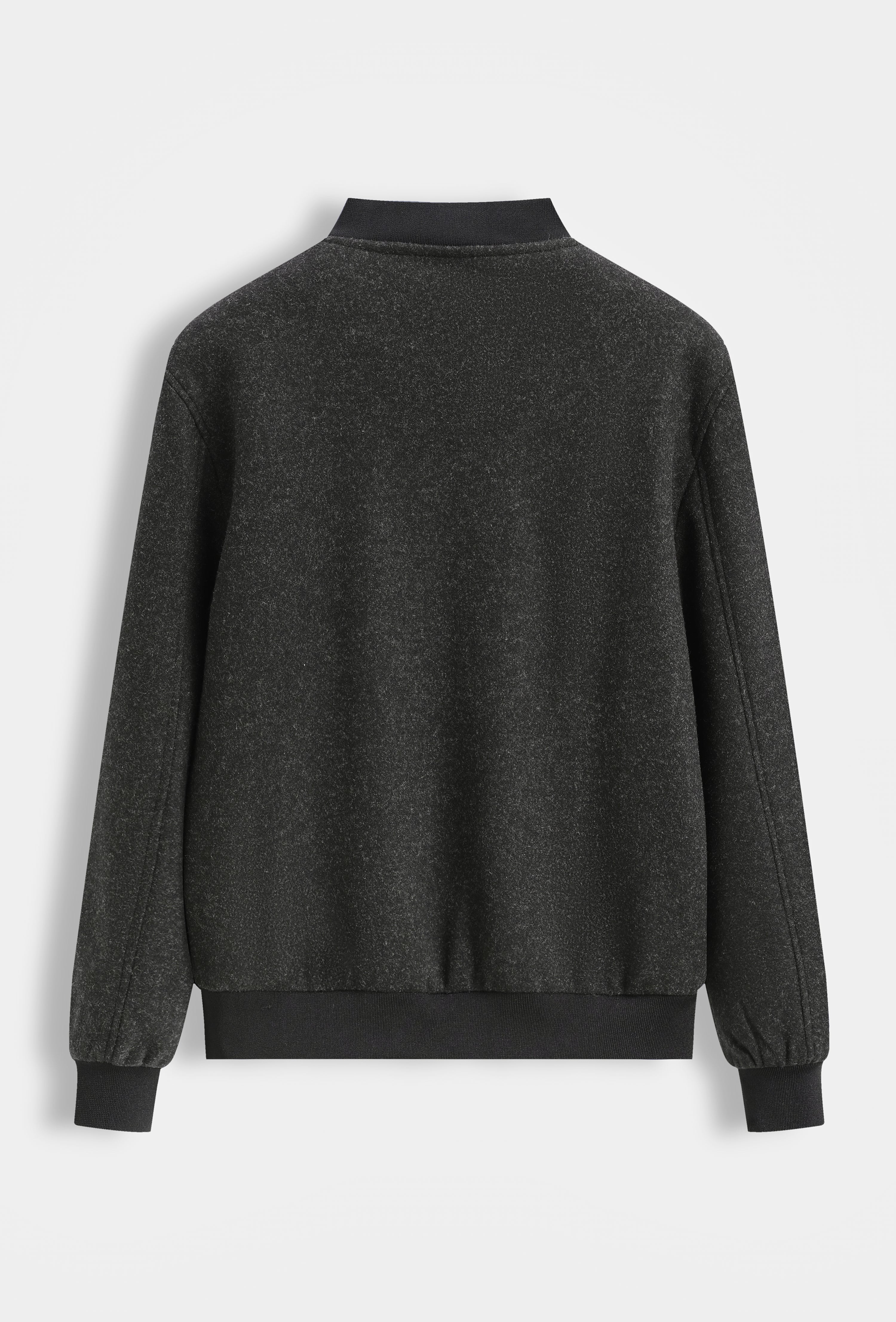 Veste bomber jacket col côtelé
