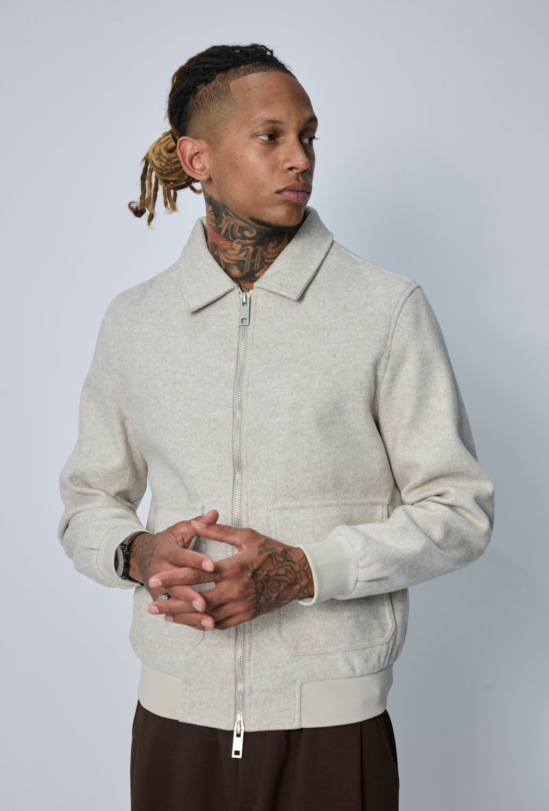 Blouson zippé
