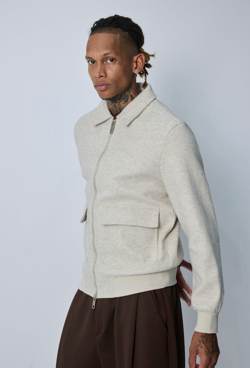 Blouson zippé