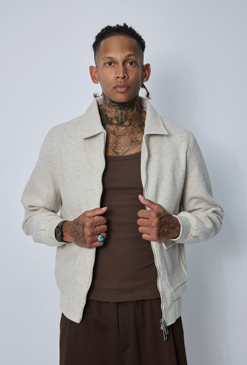 Blouson zippé