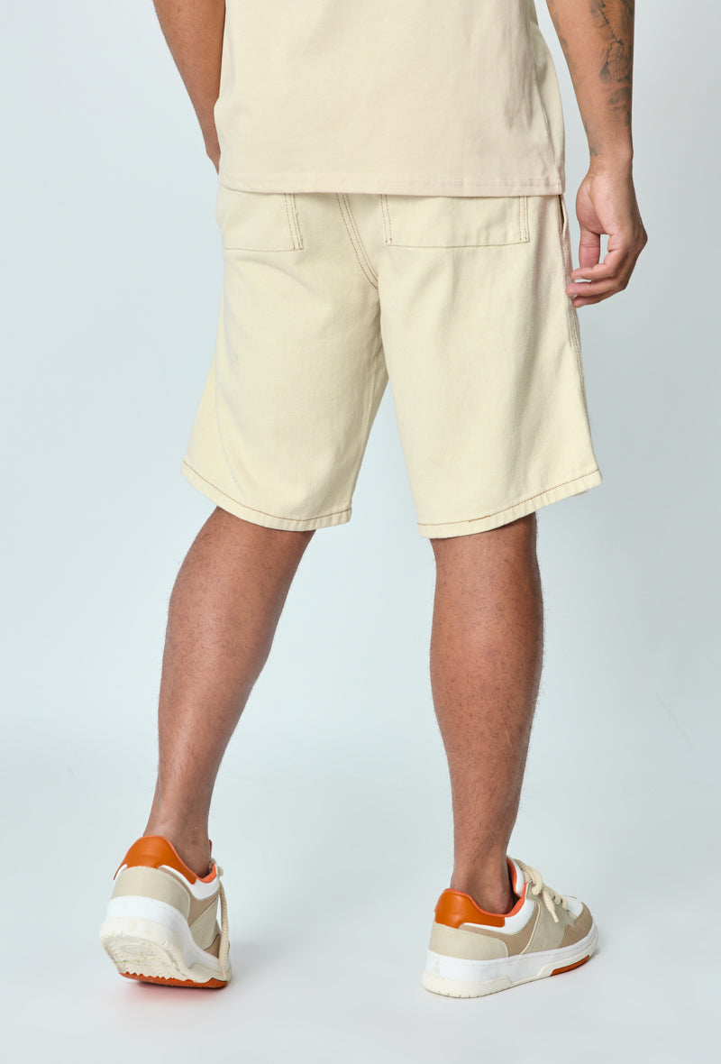 Regular fit cargo shorts