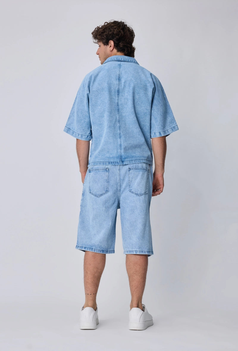 Ensemble chemise short décontracté pratique