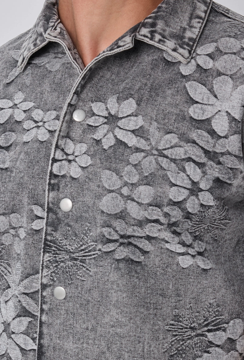 Ensemble chemise pantalon à imprimé floral