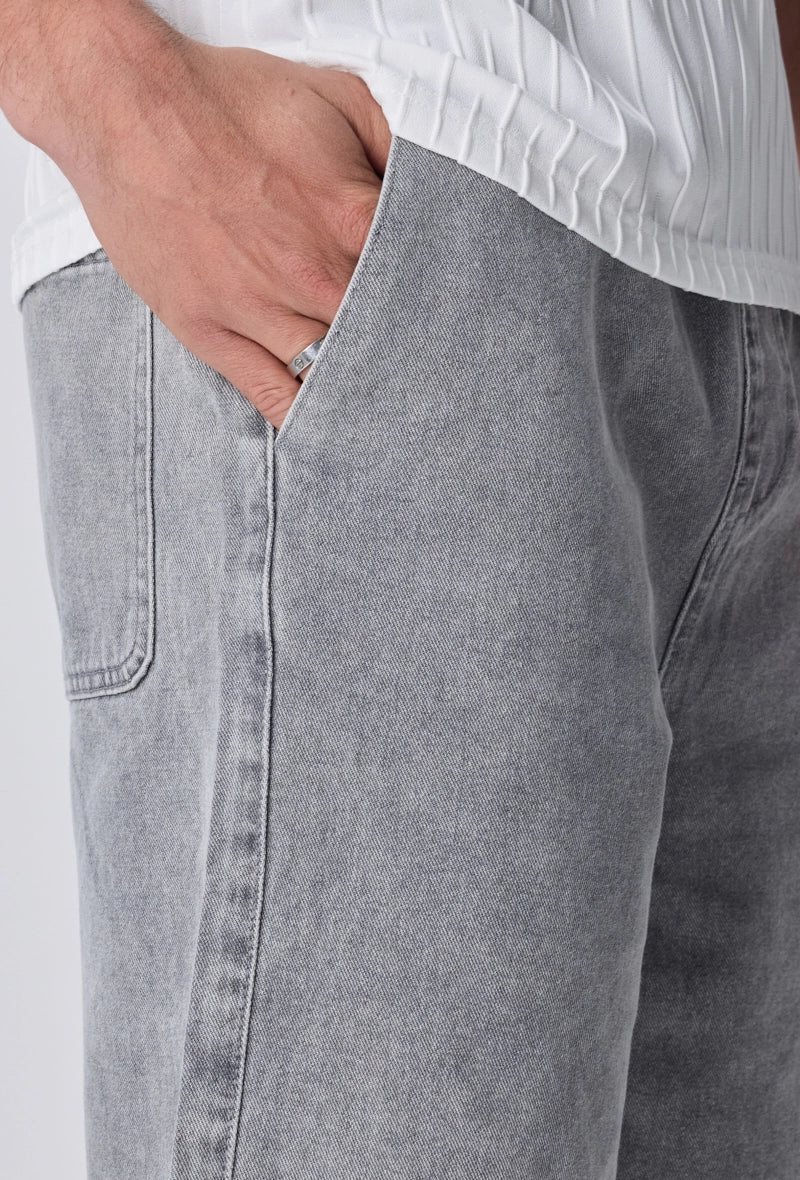 Short en denim