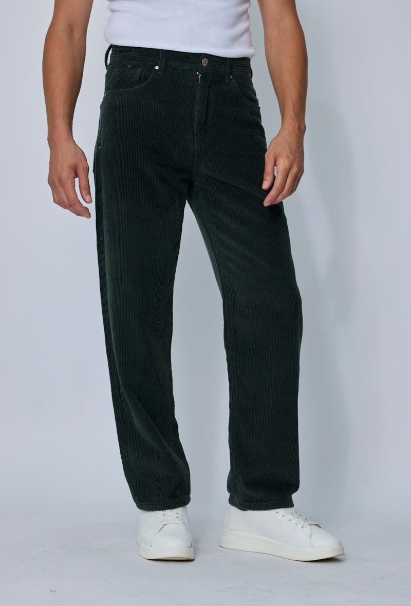 Pantalon casual côtelé