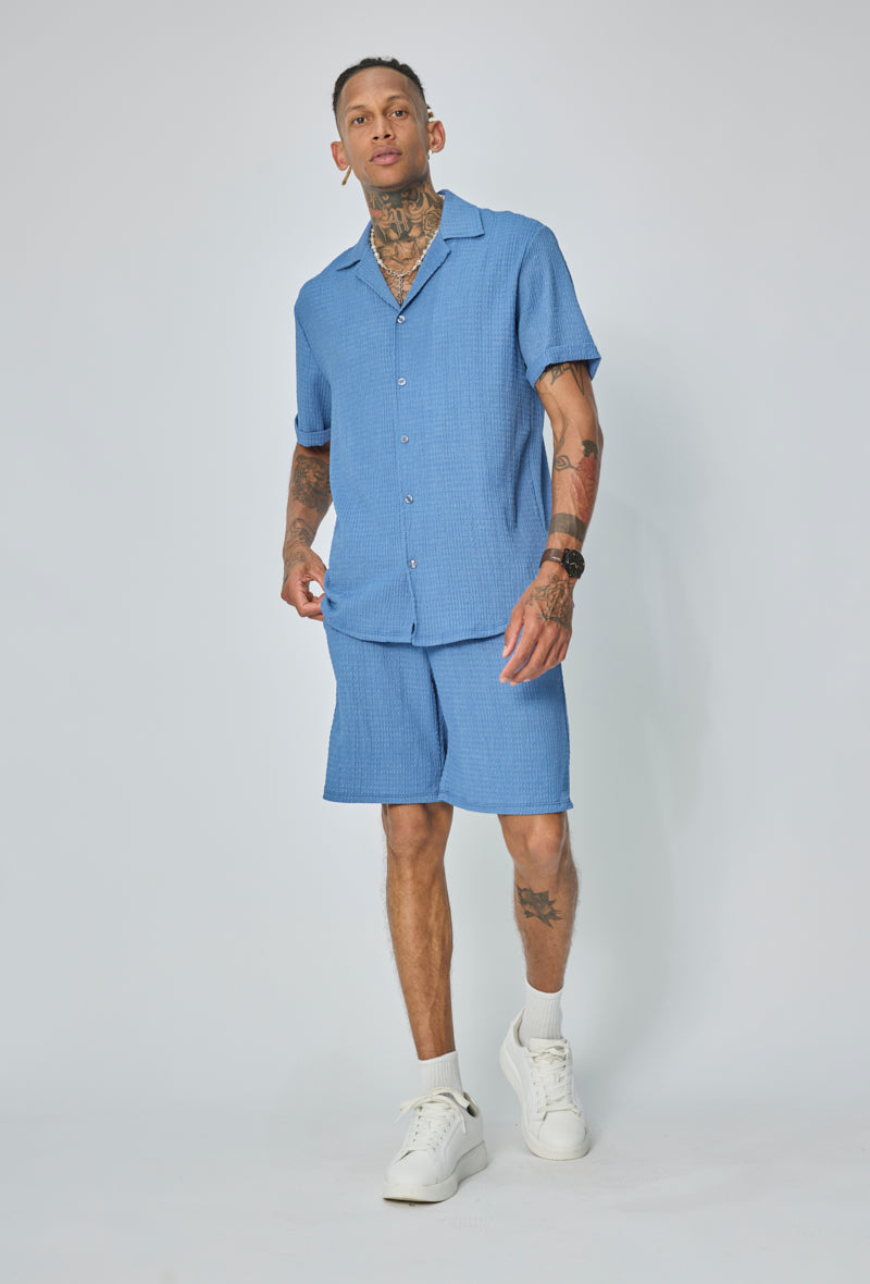 Ensemble chemise short décontracté pratique