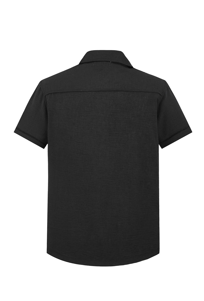 Chemise décontractée à manches courtes - Frilivin