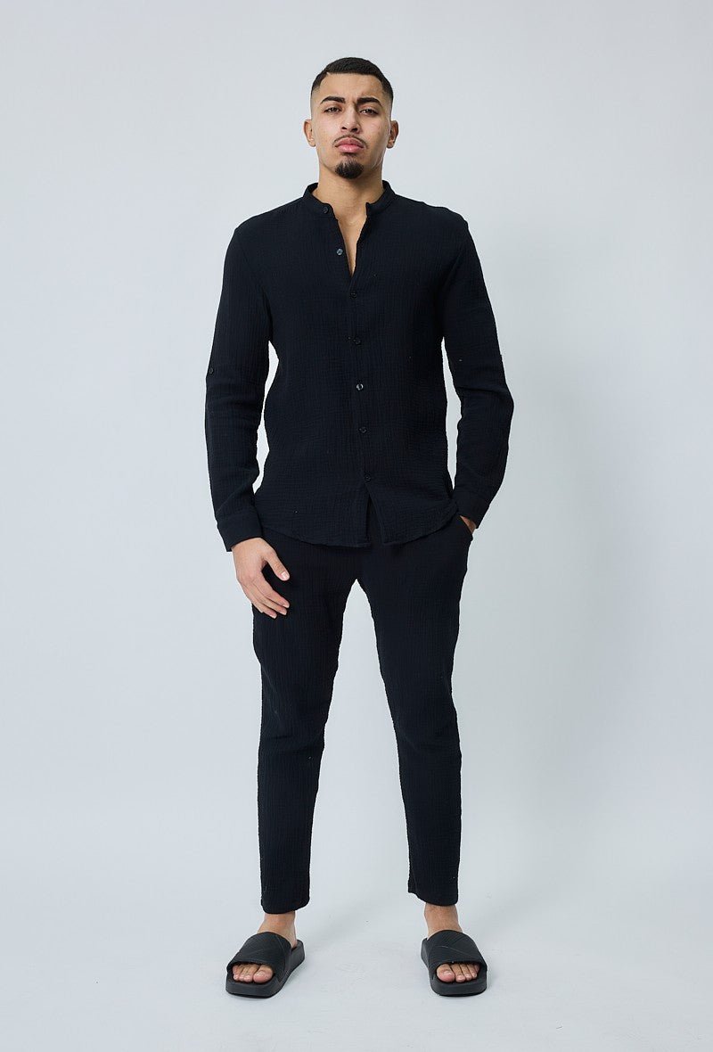 Ensemble chemise pantalon décontracté - Frilivin