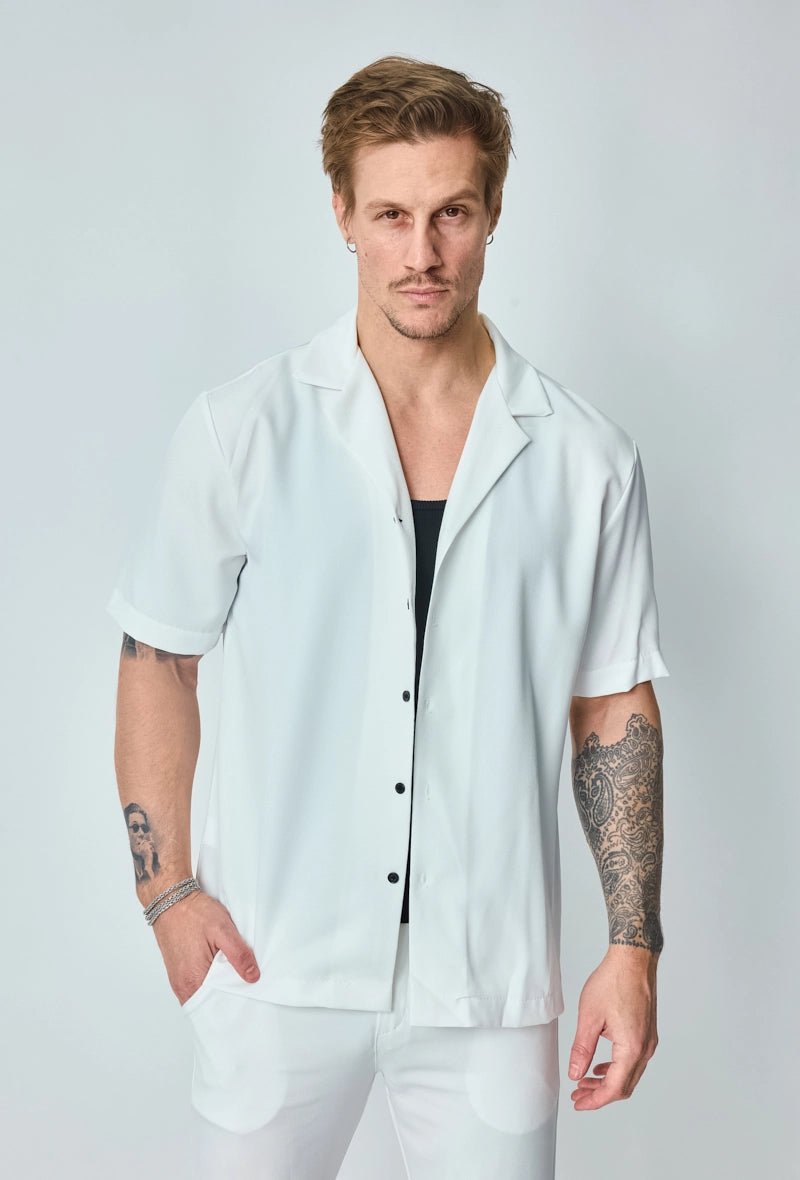 Ensemble chemise pantalon uni - Frilivin