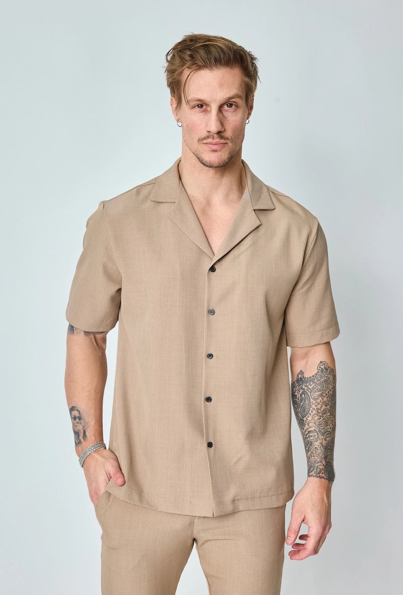 Ensemble chemise pantalon uni - Frilivin