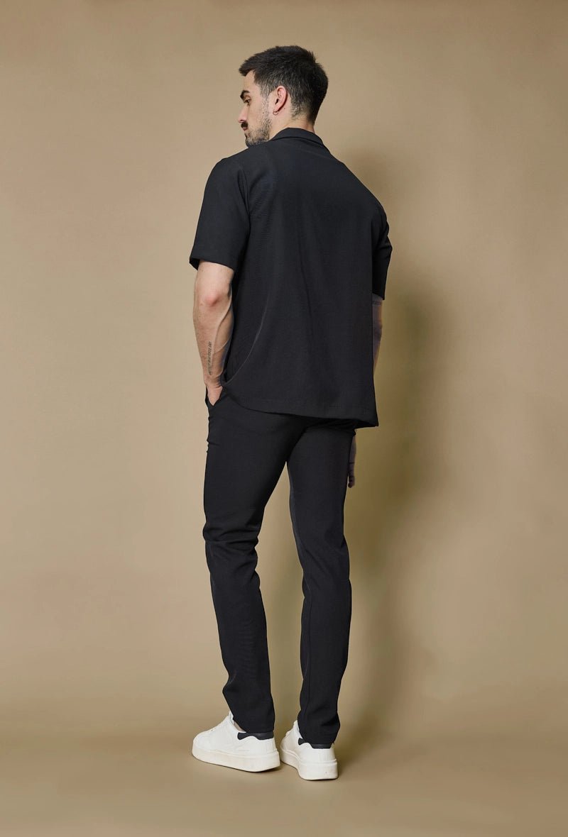 Ensemble chemise pantalon uni - Frilivin