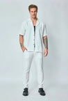 Ensemble chemise pantalon uni - Frilivin