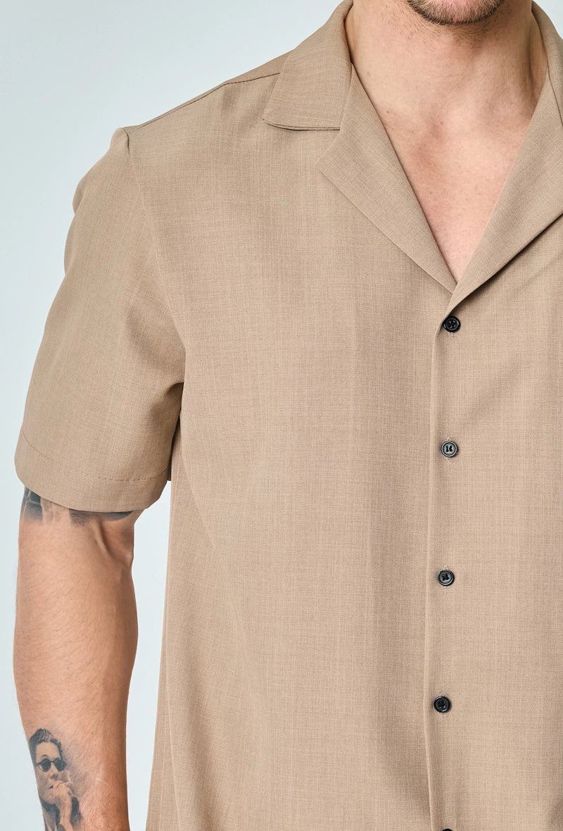 Ensemble chemise pantalon uni - Frilivin