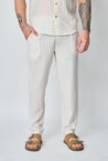Ensemble chemise pantalon uni fin - Frilivin