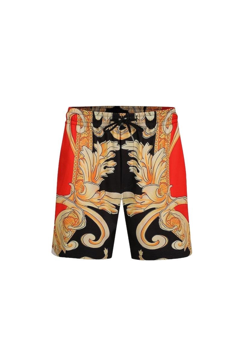 Ensemble chemise short à motifs baroque - Frilivin