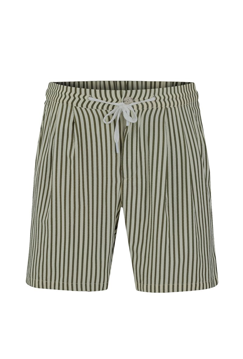 Ensemble chemise short à rayure - Frilivin