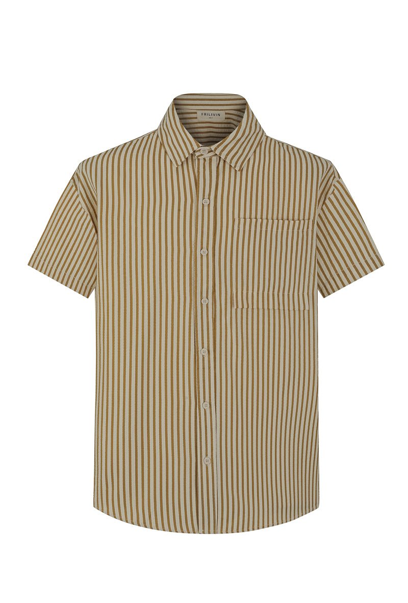 Ensemble chemise short à rayure - Frilivin