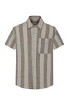 Ensemble chemise short à rayure - Frilivin