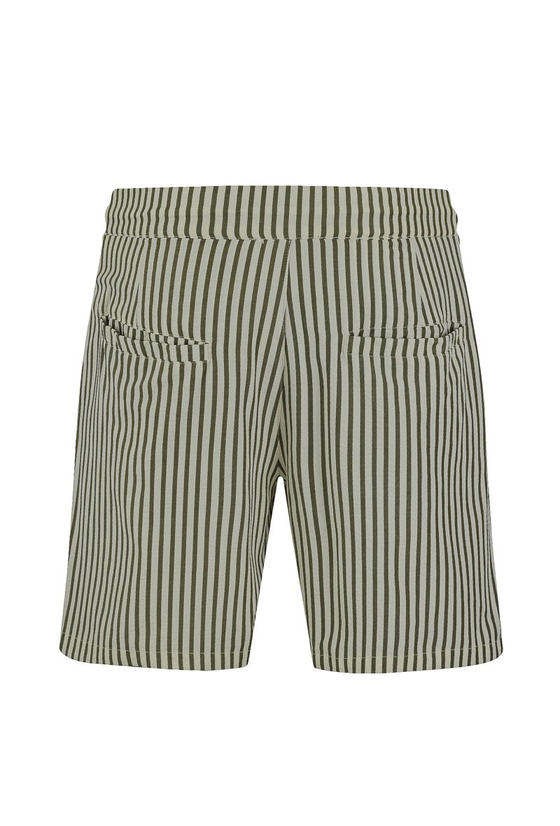 Ensemble chemise short à rayure - Frilivin