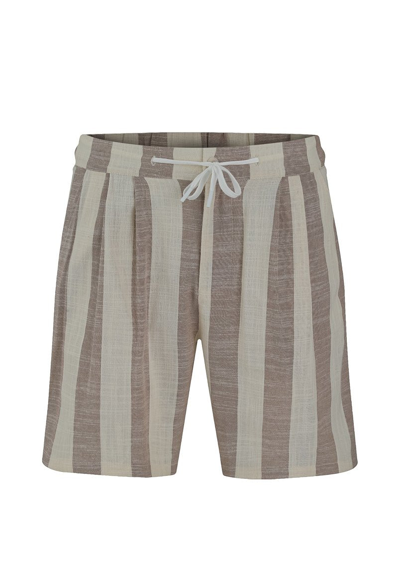Ensemble chemise short à rayure - Frilivin
