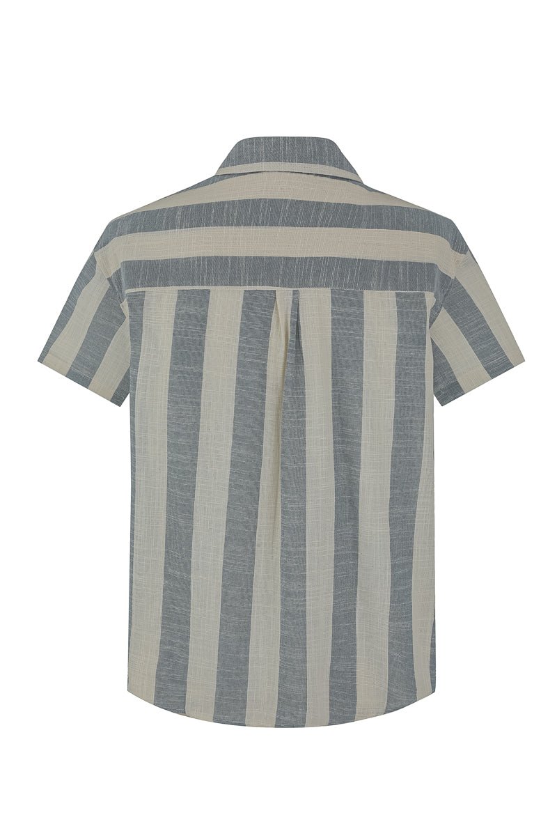 Ensemble chemise short à rayure - Frilivin