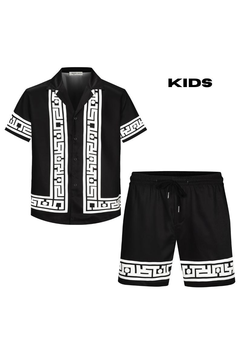 Ensemble enfant chemise et short - Frilivin