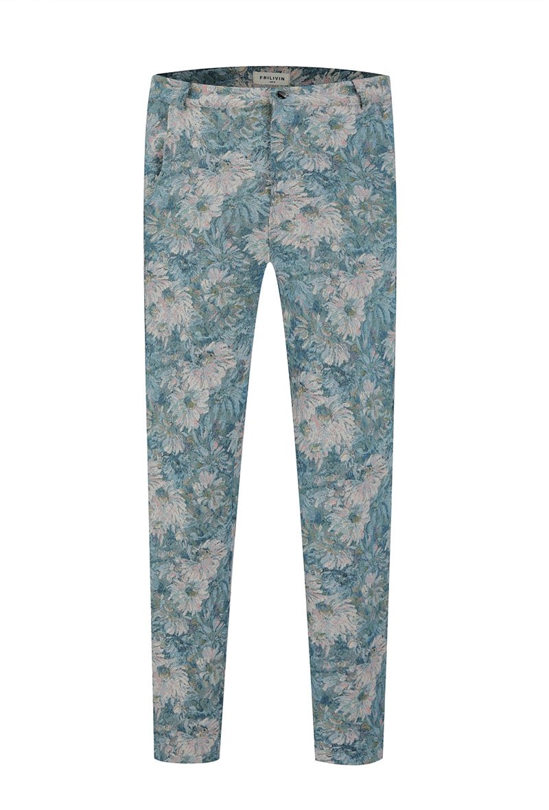 Ensemble oversize chemise pantalon à motif fleuri - Frilivin