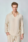 Ensemble pull pantalon fin uni - Frilivin