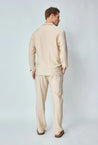 Ensemble pull pantalon fin uni - Frilivin