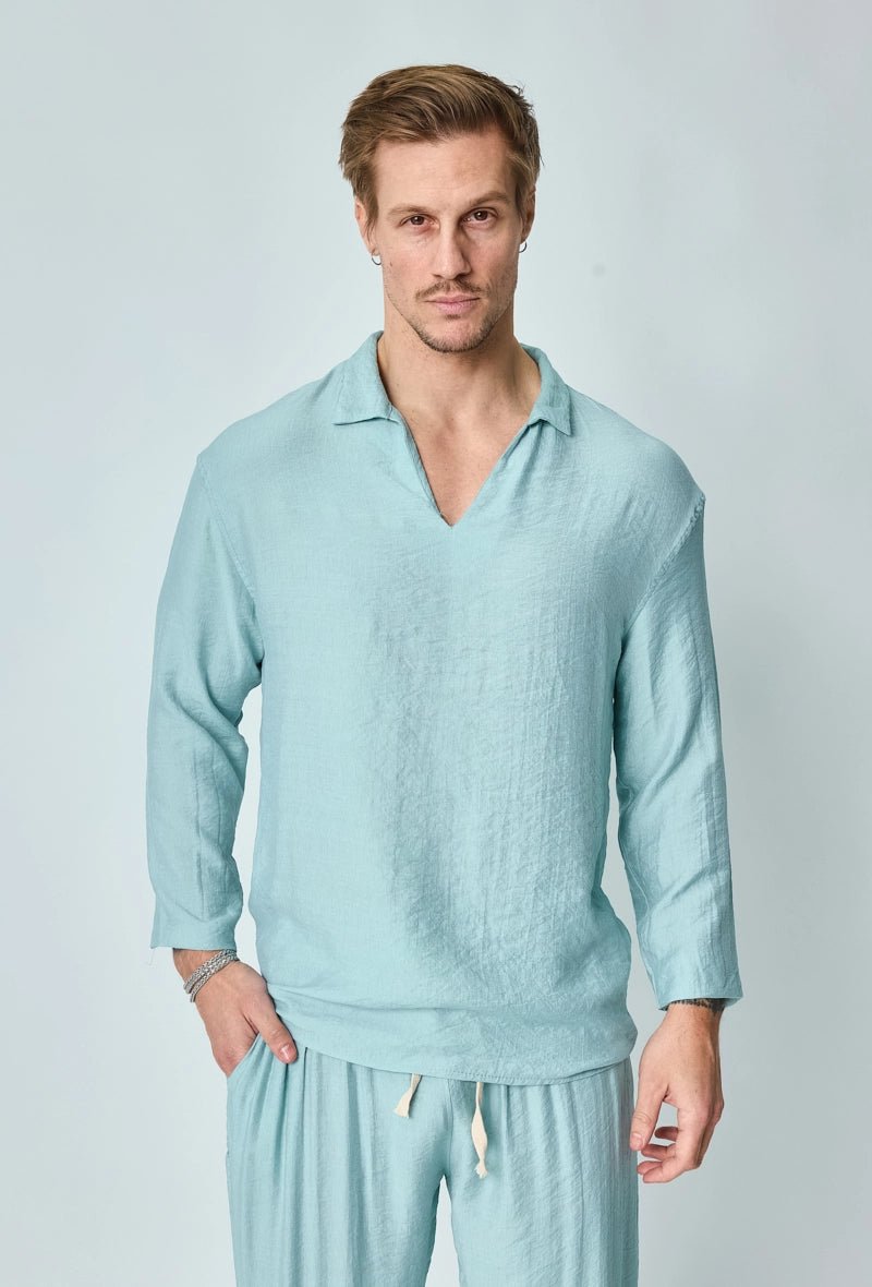 Ensemble pull pantalon fin uni - Frilivin