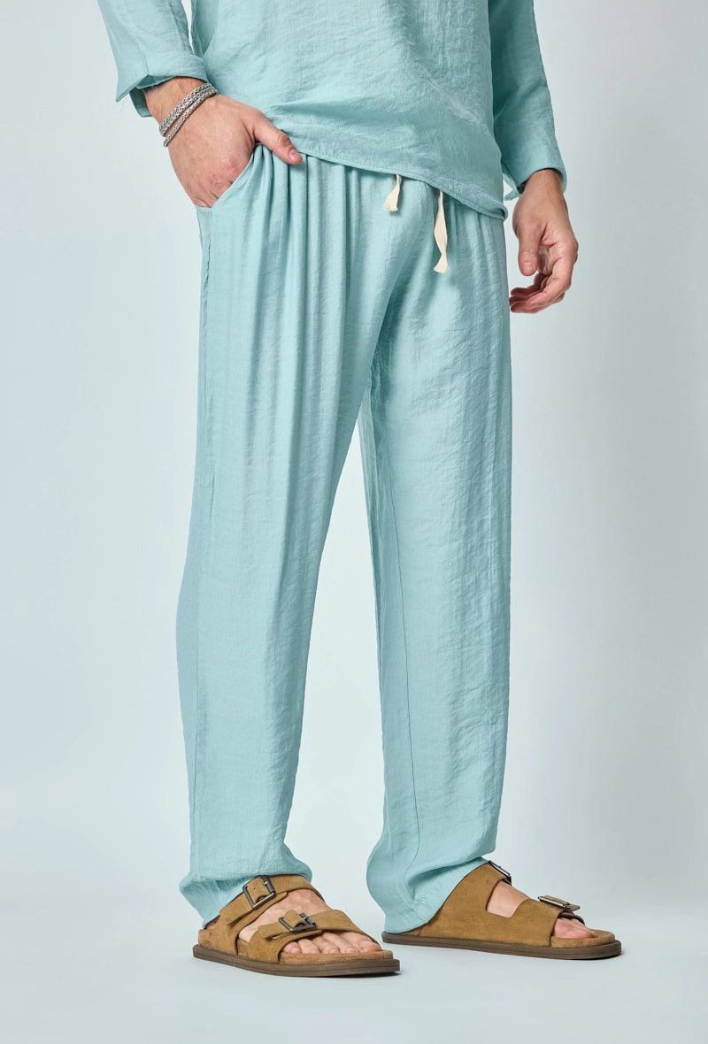 Ensemble pull pantalon fin uni - Frilivin