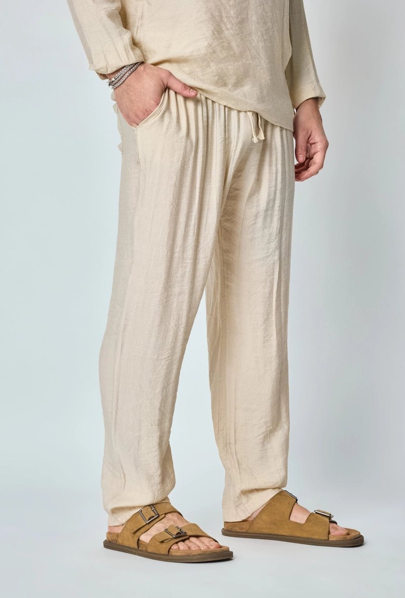 Ensemble pull pantalon fin uni - Frilivin