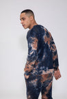 Ensemble sweat & jogging motif tie and dye imprimé - Frilivin