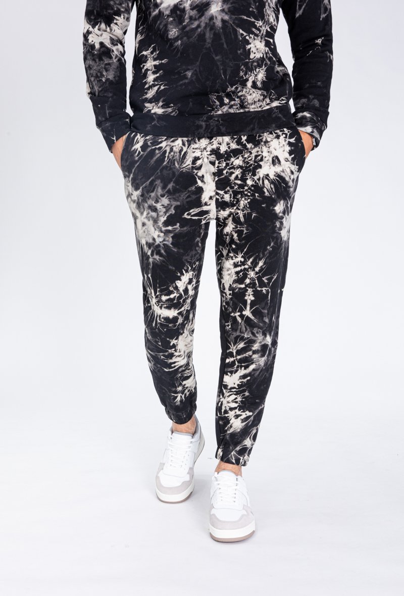 Ensemble sweat & jogging motif tie and dye imprimé - Frilivin