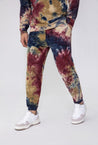 Ensemble sweat & jogging motif tie and dye imprimé - Frilivin