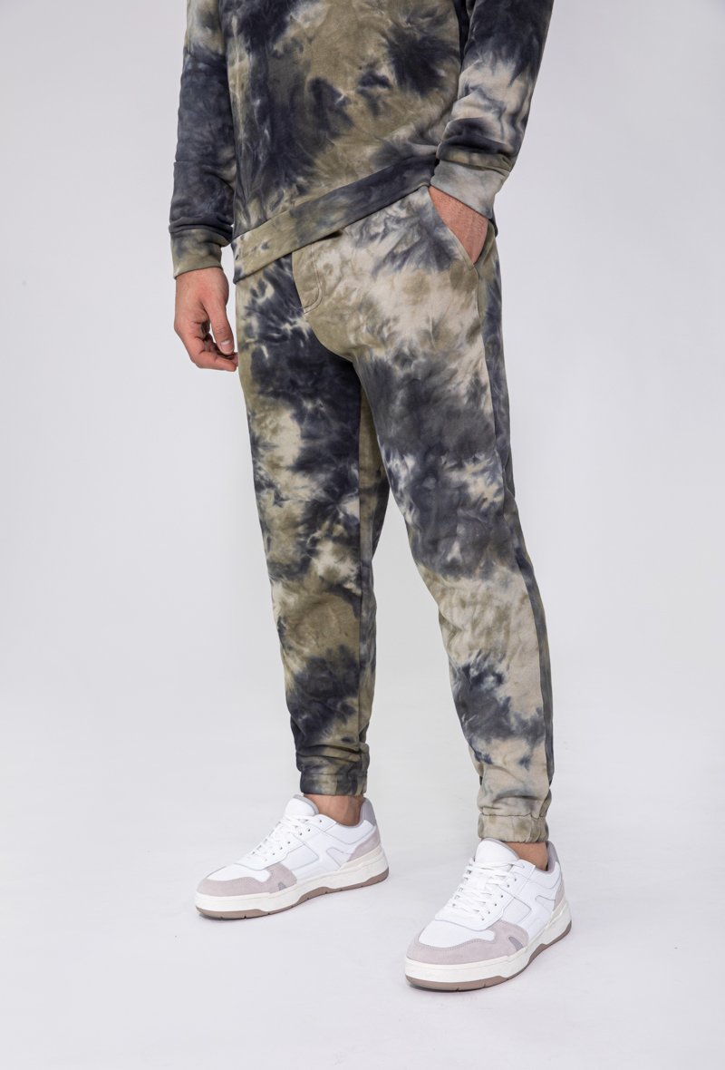 Ensemble sweat & jogging motif tie and dye imprimé - Frilivin