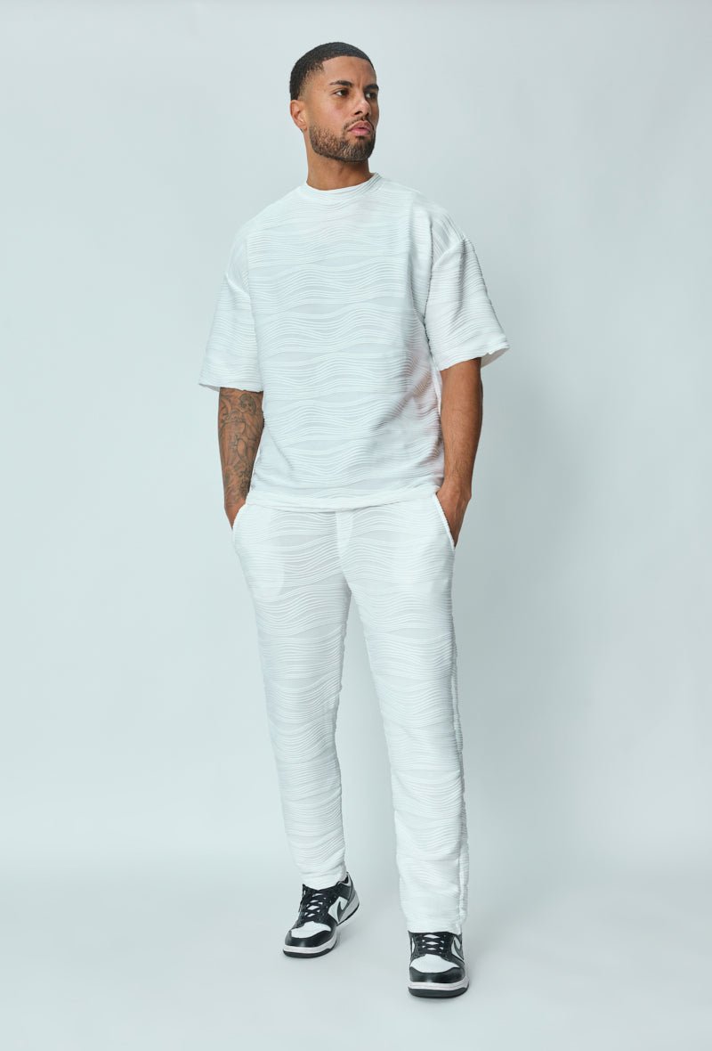 Ensemble t-shirt pantalon uni - Frilivin