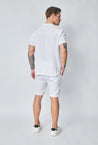 Ensemble t-shirt short uni gaz de coton - Frilivin