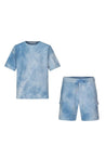 Ensemble tshirt et short tie and dye - Frilivin