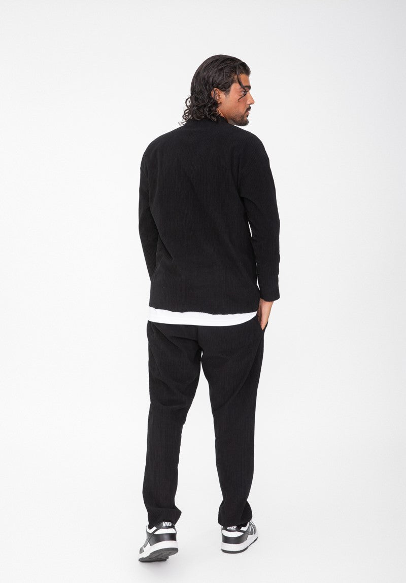 Ensemble uni pull pantalon cotelé - Frilivin