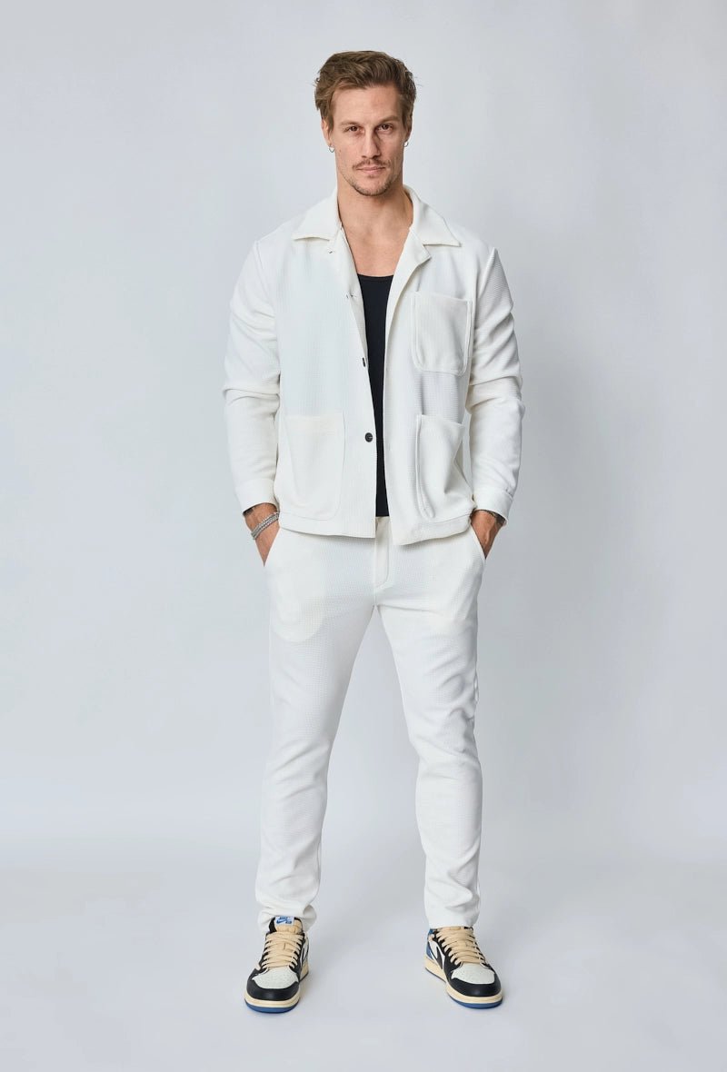 Ensemble veste pantalon uni - Frilivin