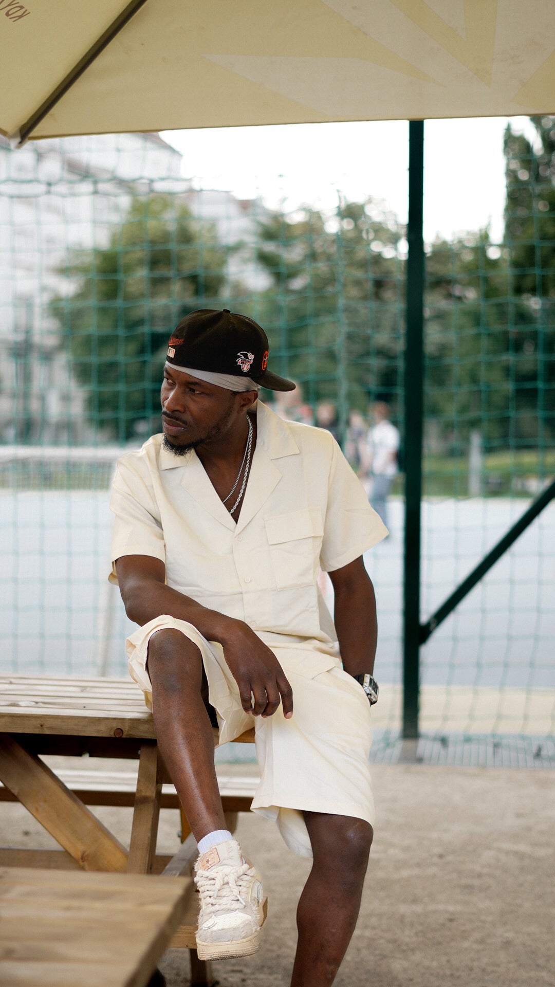 Ensemble uni détente chemise short
