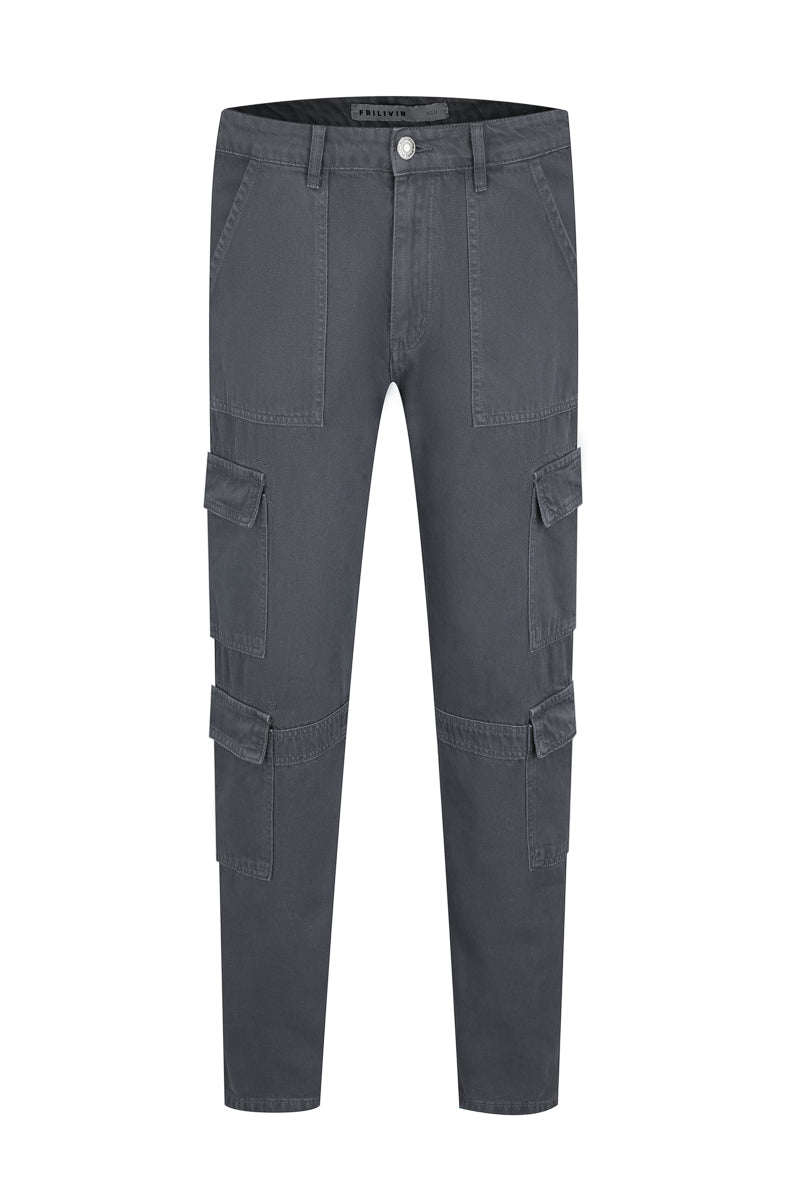 Jean regular fit cargo - Frilivin