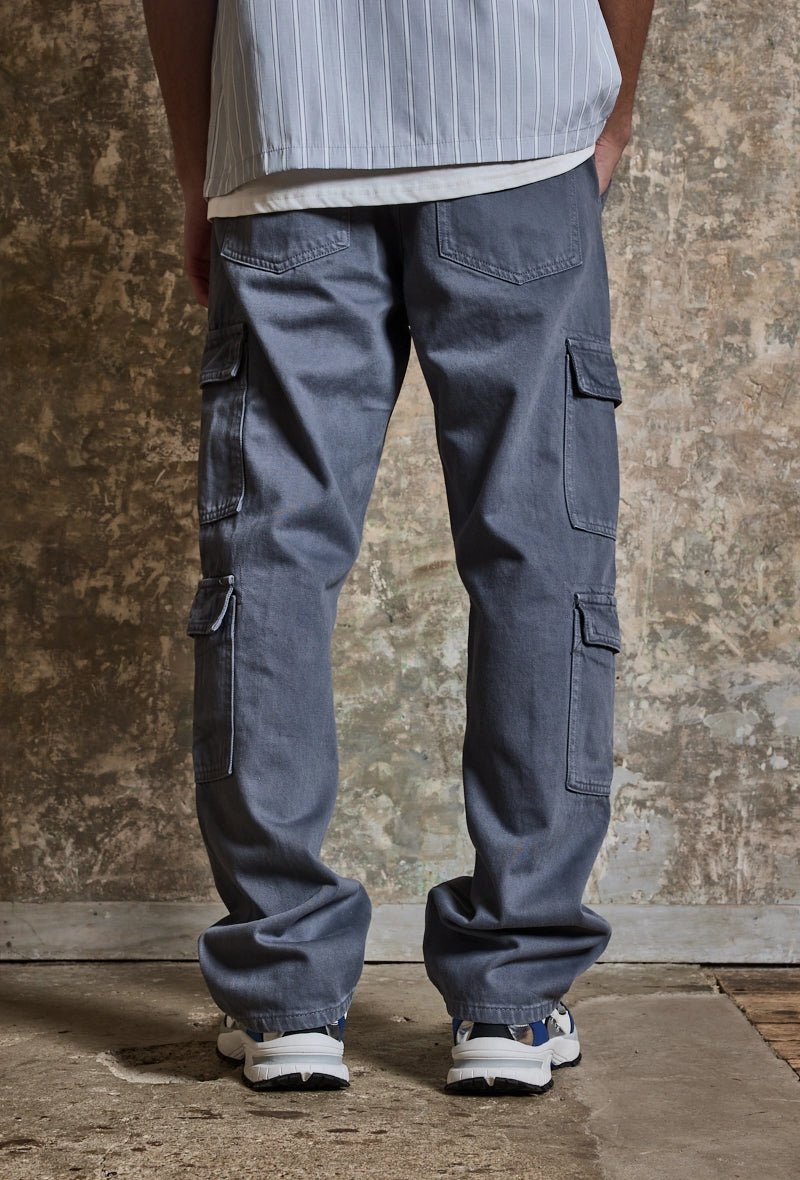 Jean regular fit cargo - Frilivin